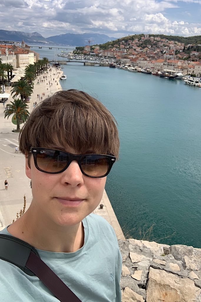 Blick von der Festung in Trogir, Kroatien