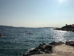 Blick auf kroatisches Meer
