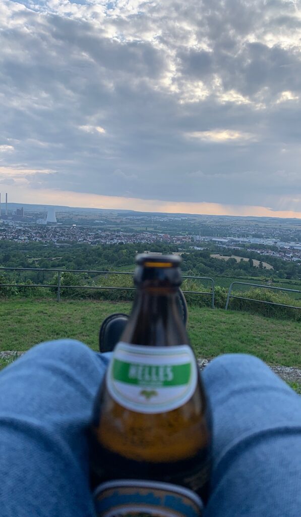 Aussicht vom Scheuerberg auf Neckarsulm